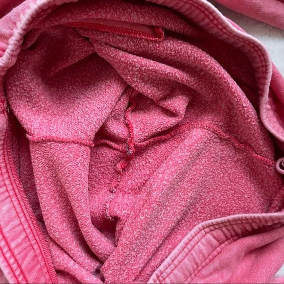 Victoria's Secret PINK | Distressed Coral Logo Print Joggers | Size Large - Picture 8 of 14